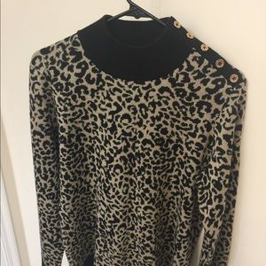 Calvin Klein Leopard print sweater